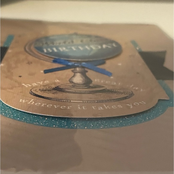 Birthday cards, Men’s (Male) Boy 3D Handmade, Burgoyne Cards, Set of 2, Travel - Picture 7 of 9